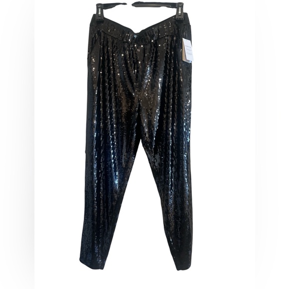 MICHAEL Michael Kors NEW with tags Black Sequins Pants - Picture 1 of 8